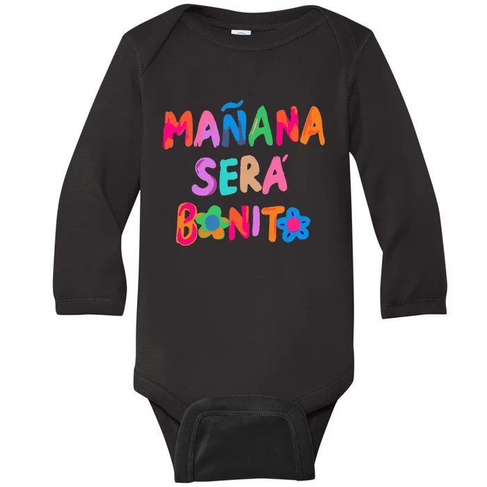 MañAna Será Bonito Baby Long Sleeve Bodysuit