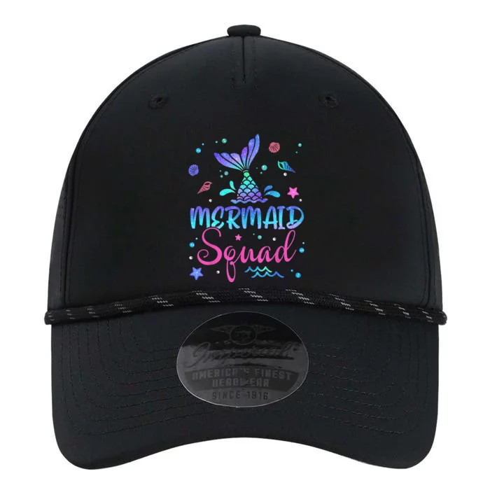 Mermaid Squad Birthday Mermaid Tail Family Matching Beach Performance The Dyno Cap