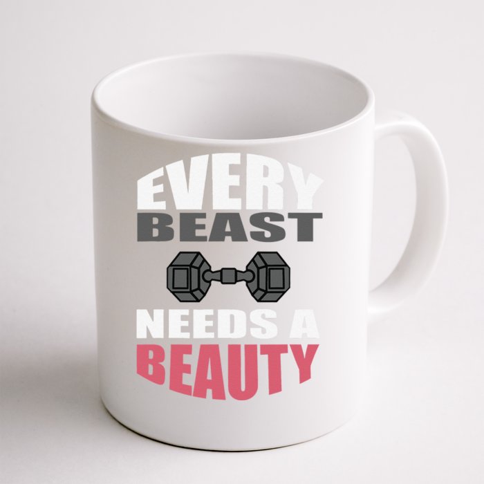 Matching Set Beast Beauty Couples Love Valentine's Day Front & Back Coffee Mug