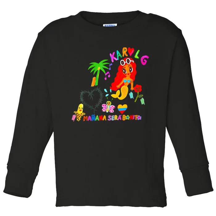 Manana Sera Bonito Funny Lover Toddler Long Sleeve Shirt