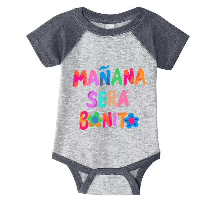 Mañana será bonito Flowers beauty Infant Baby Jersey Bodysuit