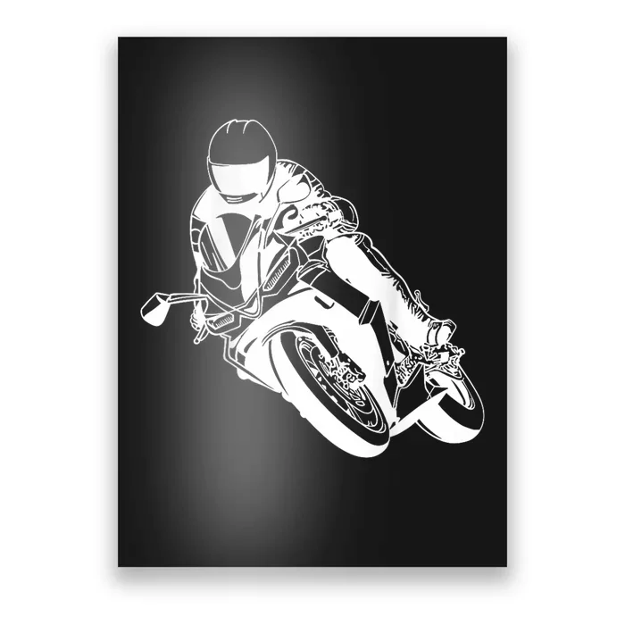 Motorcycle Shift Biker Motorcyclist Poster