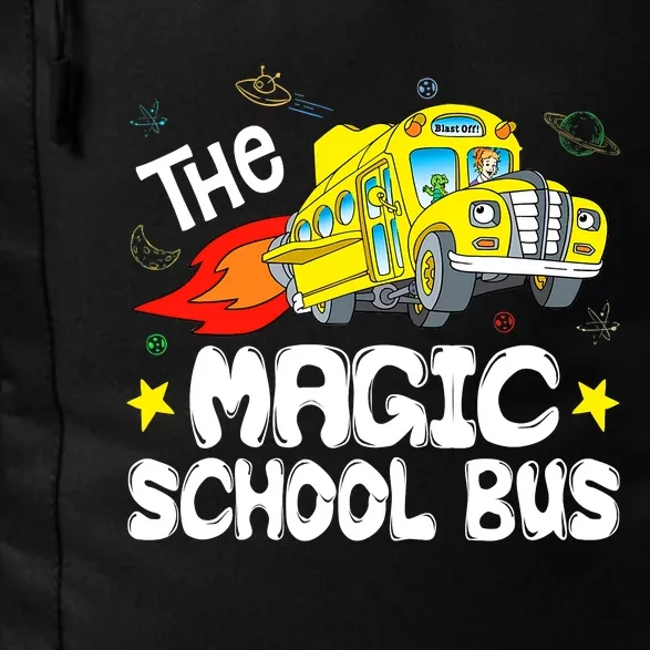 Magic School Bus Driver Funny Seatbelts Everyone Job Pride Daily Commute Backpack