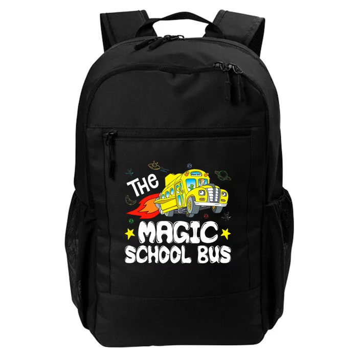 Magic School Bus Driver Funny Seatbelts Everyone Job Pride Daily Commute Backpack