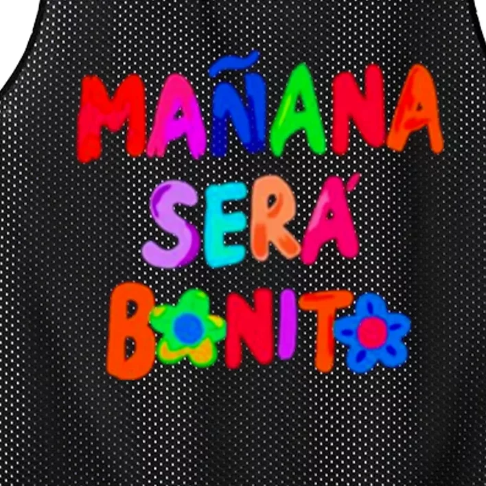 Manana Sera Bonito Funny Saying Mesh Reversible Basketball Jersey Tank