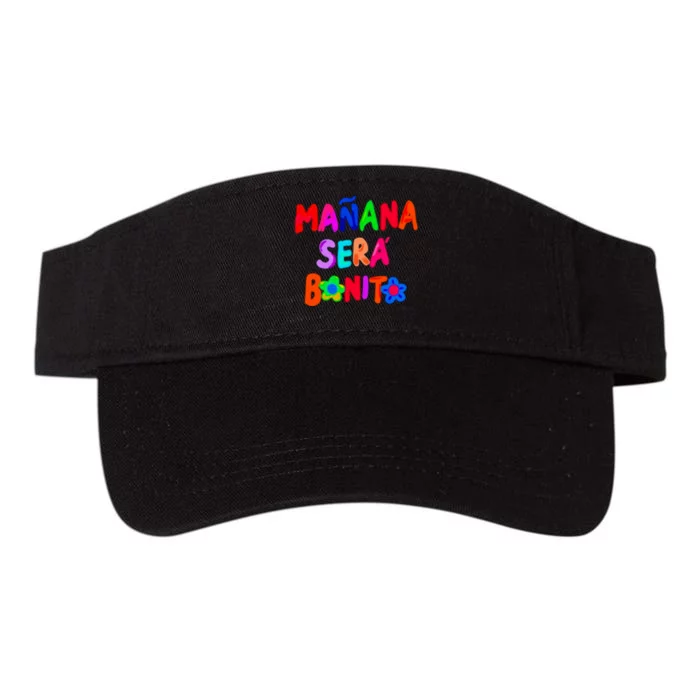 Manana Sera Bonito Funny Saying Valucap Bio-Washed Visor