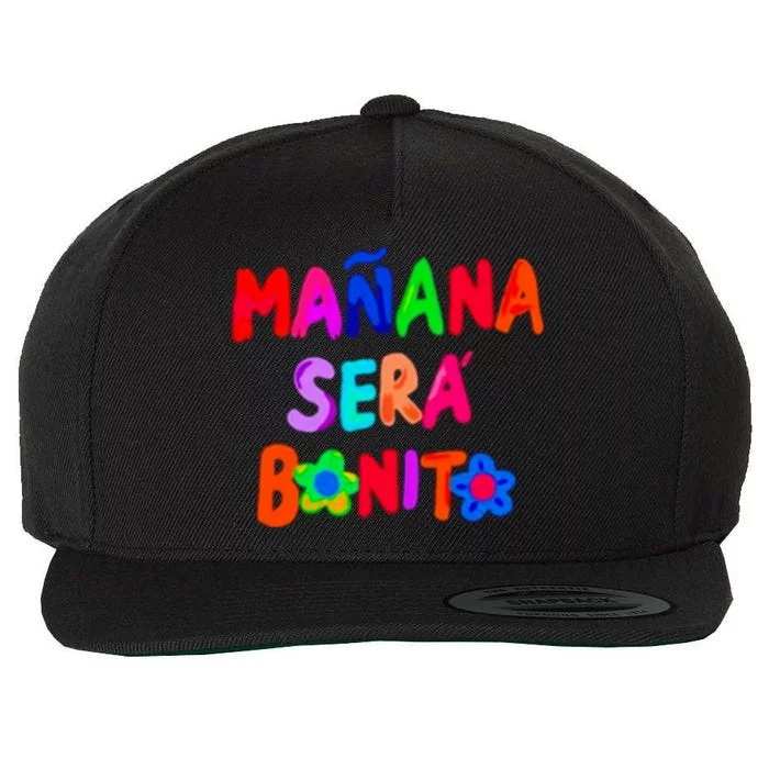 Manana Sera Bonito Funny Saying Wool Snapback Cap