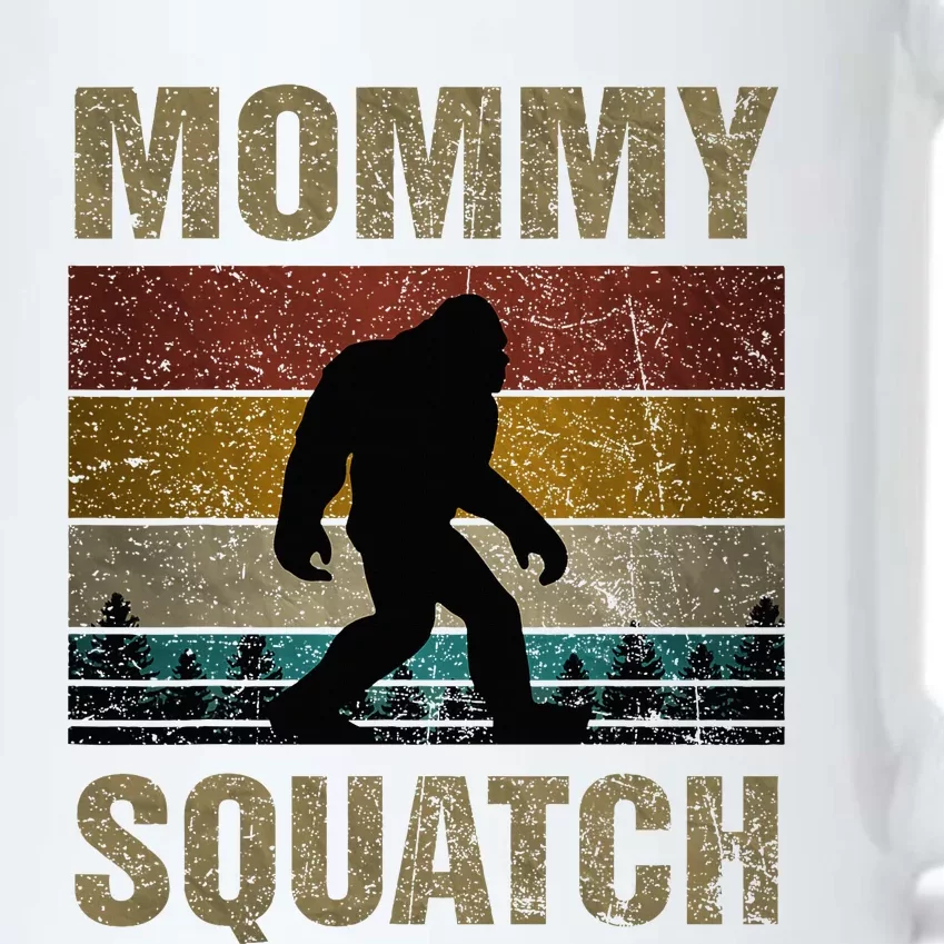 Mommy Squatch Bigfoot Mommy Sasquatch Yeti Family Black Color Changing Mug