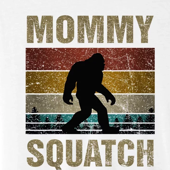 Mommy Squatch Bigfoot Mommy Sasquatch Yeti Family ChromaSoft Performance T-Shirt