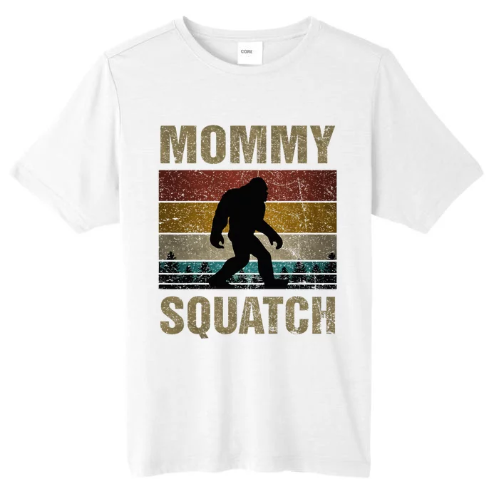 Mommy Squatch Bigfoot Mommy Sasquatch Yeti Family ChromaSoft Performance T-Shirt