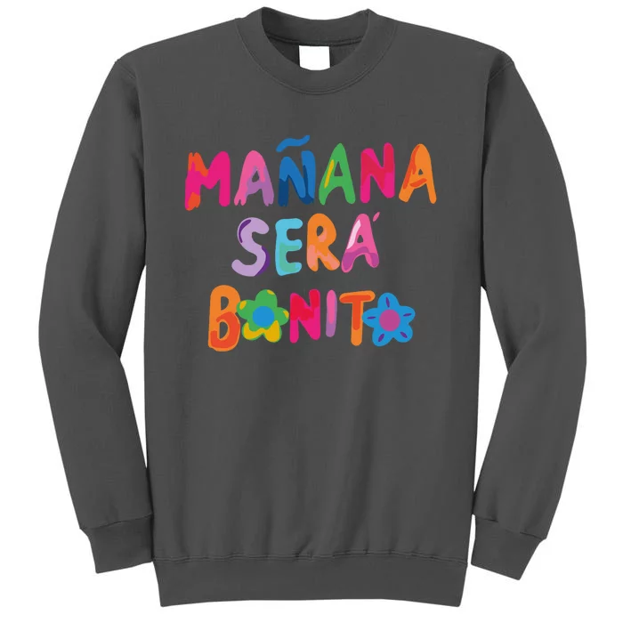 Manana Sera Bonito Colorful Festive Tall Sweatshirt