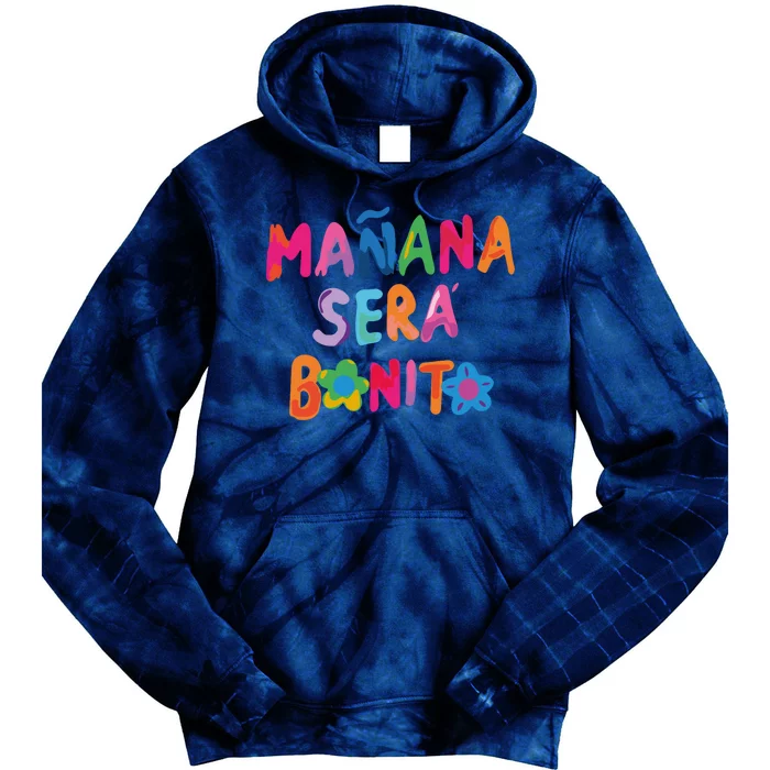 Manana Sera Bonito Colorful Festive Tie Dye Hoodie