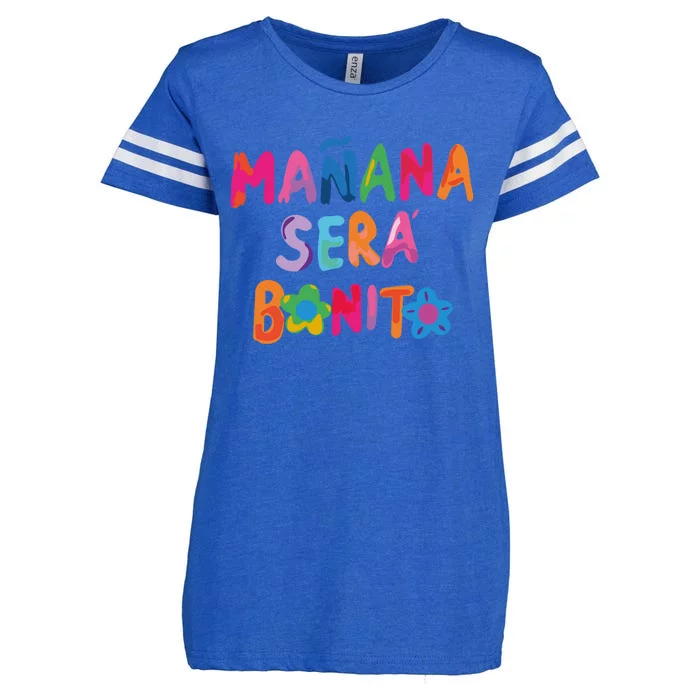 Manana Sera Bonito Colorful Festive Enza Ladies Jersey Football T-Shirt