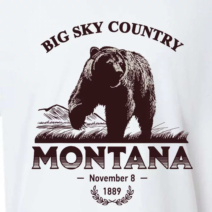 Montana State Big Sky Country Country Sueded Cloud Jersey T-Shirt