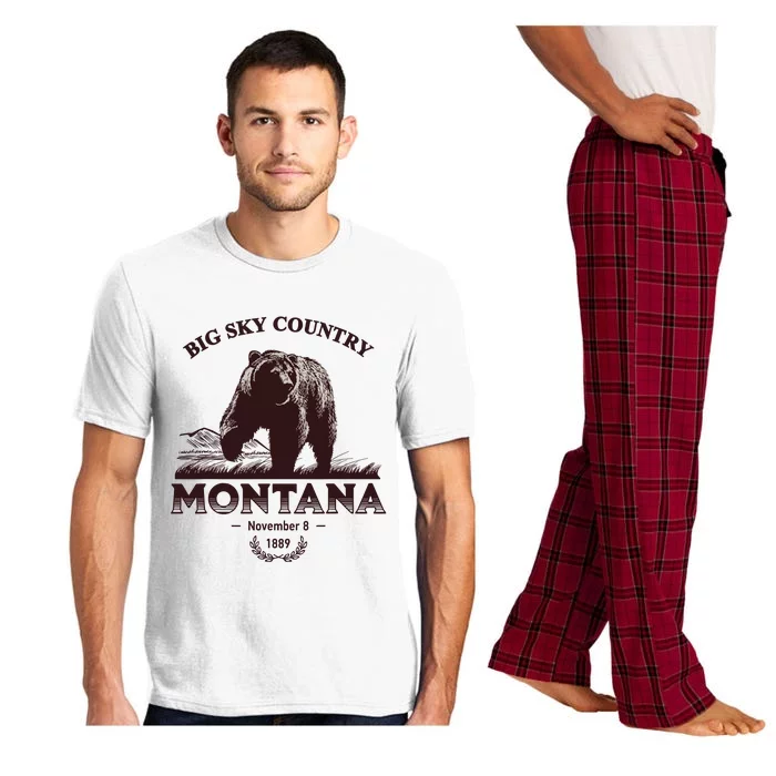 Montana State Big Sky Country Country Pajama Set