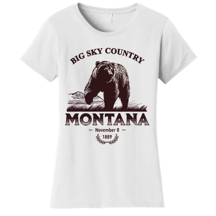 Montana State Big Sky Country Country Women's T-Shirt