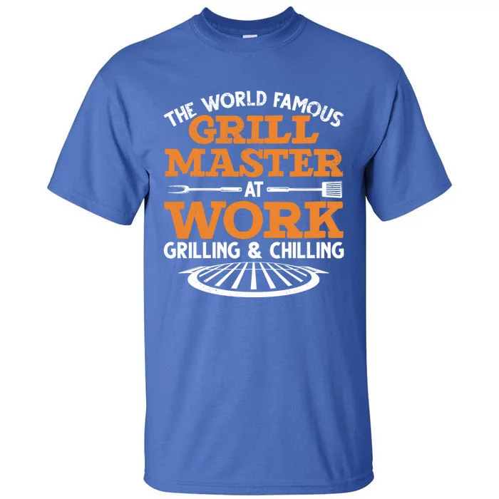 Meat Smoking Bbq Lovers Meat Bbq Grill Masters Dad Bbq Cute Gift Tall T-Shirt