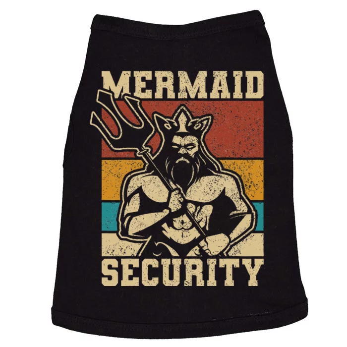 Mermaid Security Bday Costume Merman Birthday Party Outfit Doggie Tank