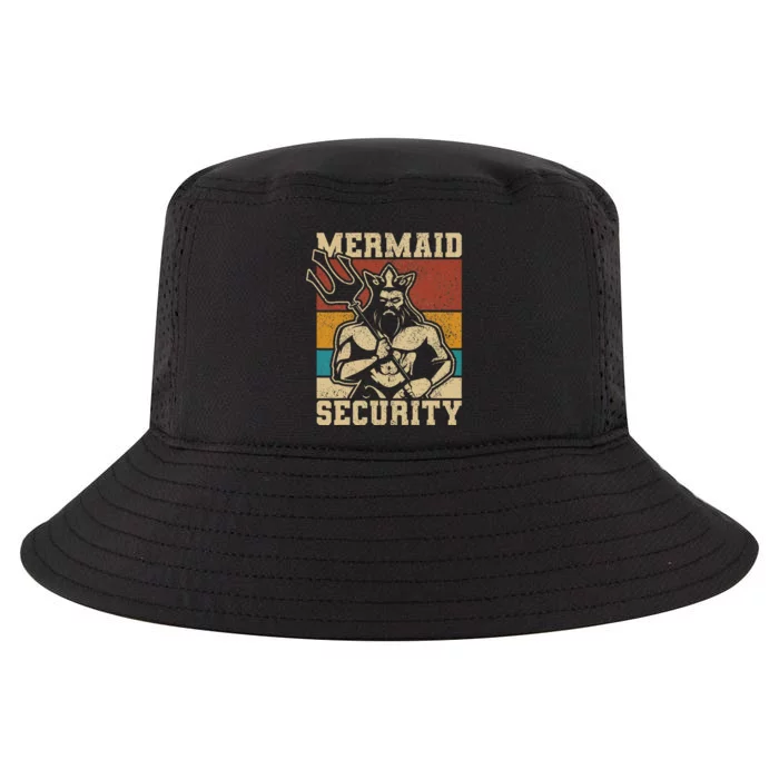 Mermaid Security Bday Costume Merman Birthday Cool Comfort Performance Bucket Hat