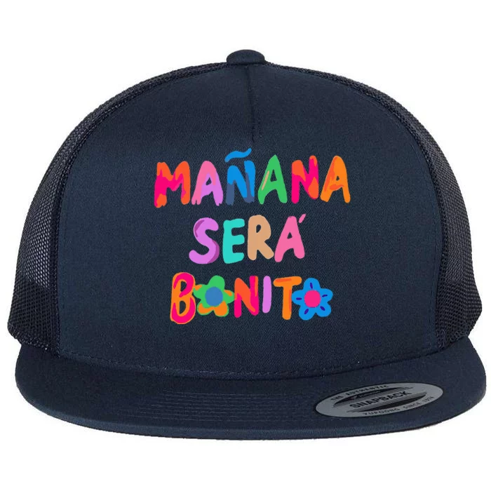 Mañana será bonito Flat Bill Trucker Hat