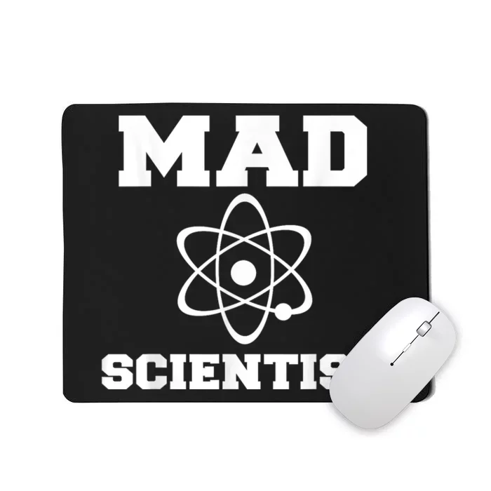 Mad Scientist Costume Nerd Chemistry Funny Science Teacher Mousepad