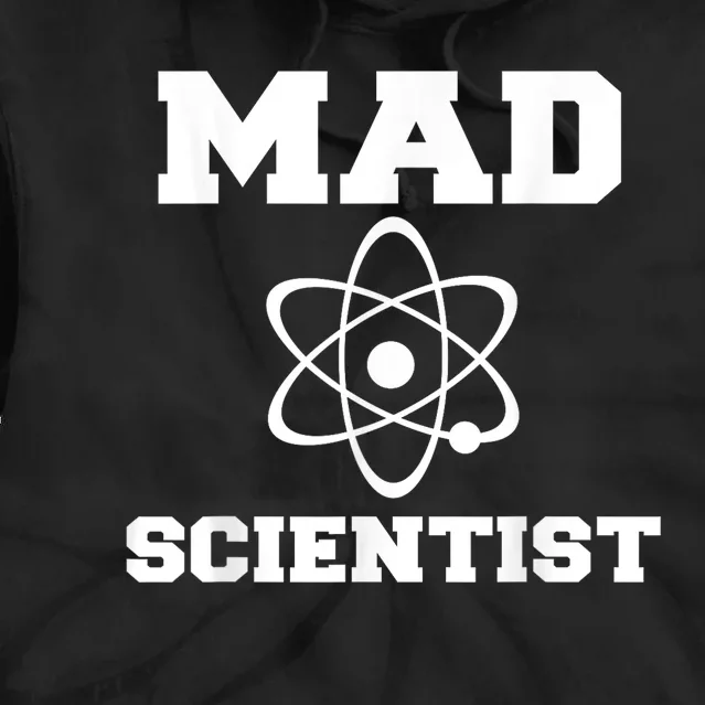 Mad Scientist Costume Nerd Chemistry Funny Science Teacher Tie Dye Hoodie