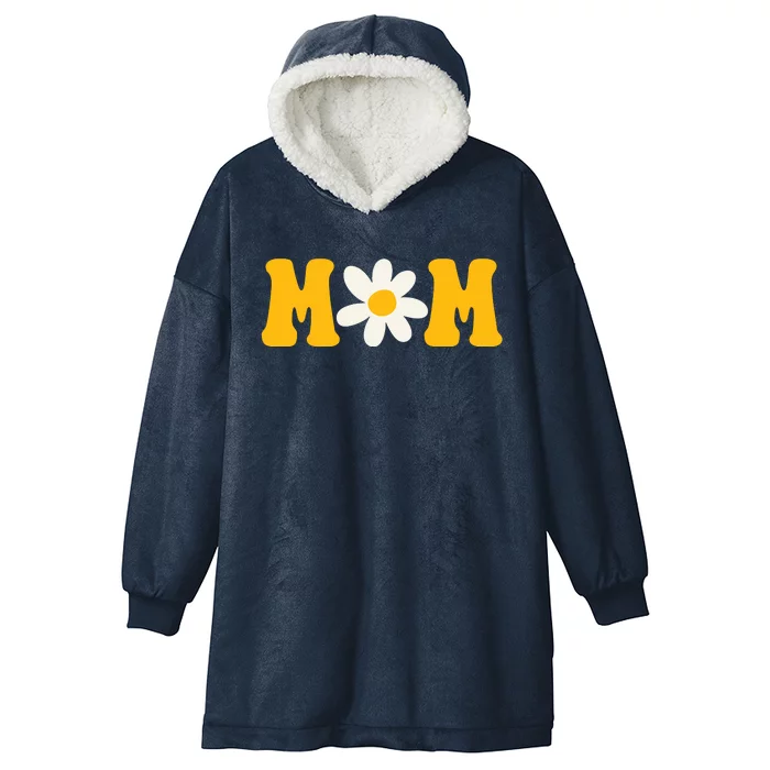 Mom Sunflower Cute Mothers Day Hooded Wearable Blanket