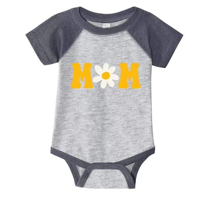 Mom Sunflower Cute Mothers Day Infant Baby Jersey Bodysuit