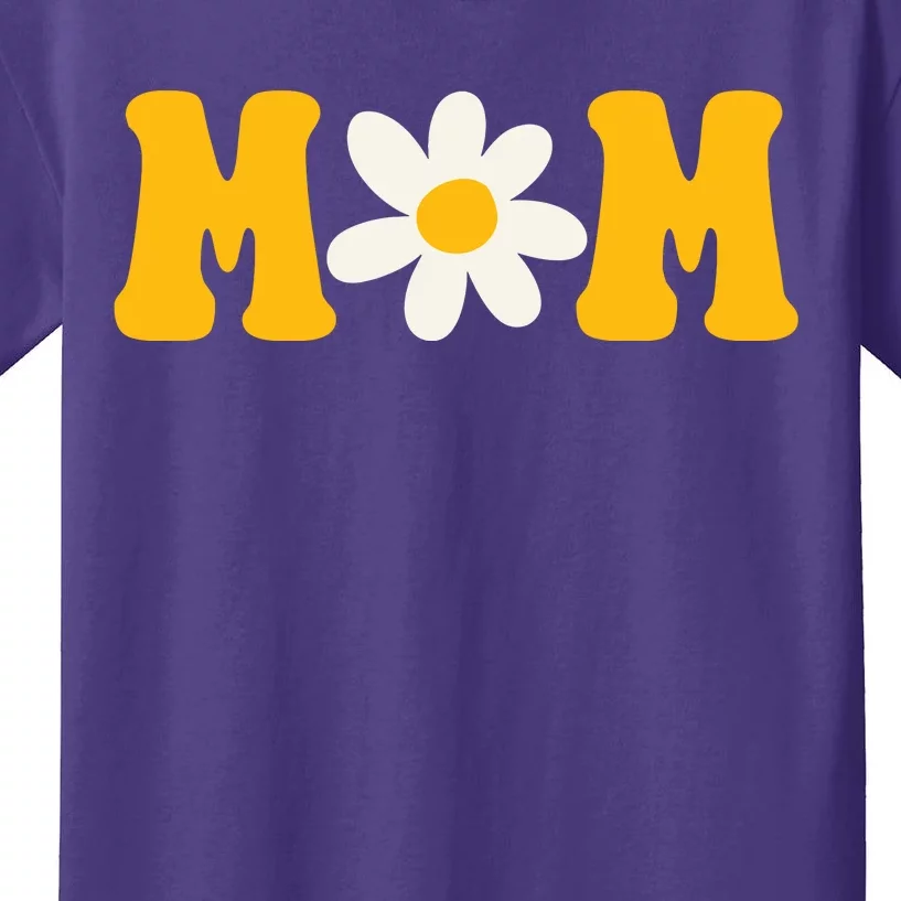 Mom Sunflower Cute Mothers Day Kids T-Shirt