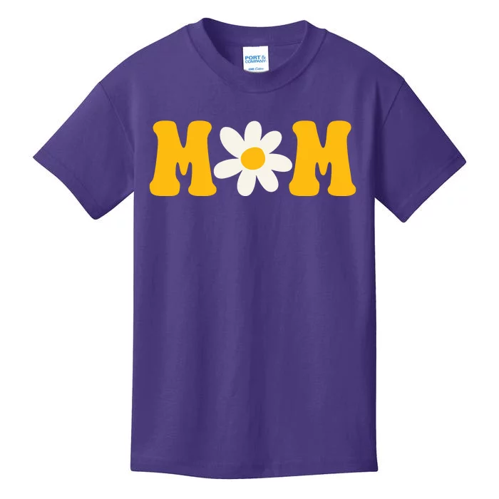 Mom Sunflower Cute Mothers Day Kids T-Shirt