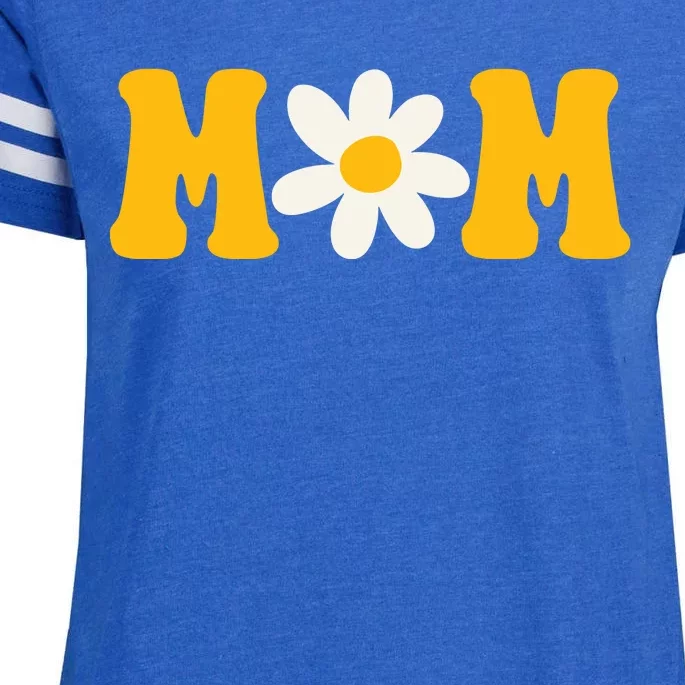 Mom Sunflower Cute Mothers Day Enza Ladies Jersey Football T-Shirt