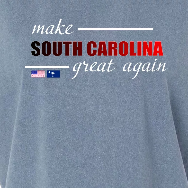 Make South Carolina Great Again Garment-Dyed Women's Muscle Tee