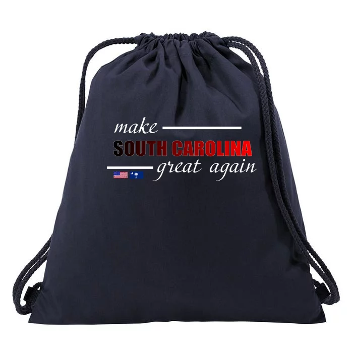 Make South Carolina Great Again Drawstring Bag