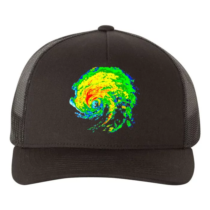 Meteorologist Storm Chasing Weather Radar Image Yupoong Adult 5-Panel Trucker Hat