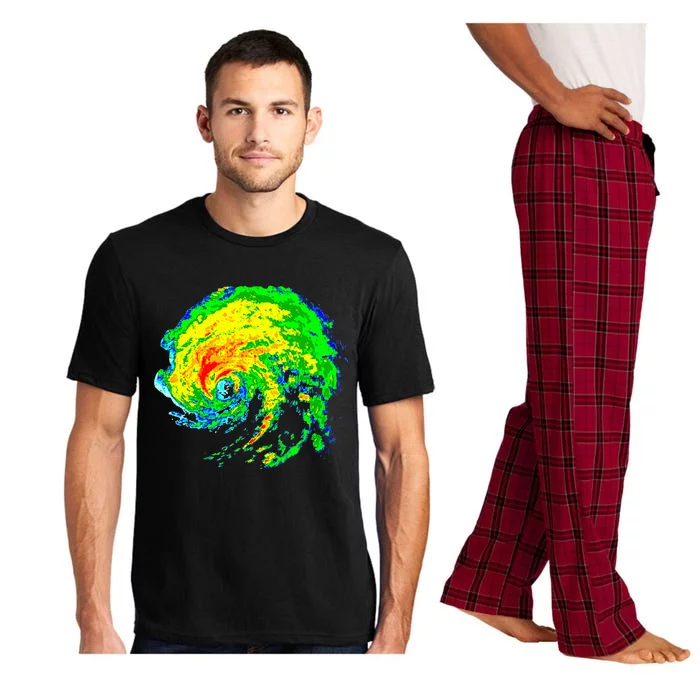 Meteorologist Storm Chasing Weather Radar Image Pajama Set