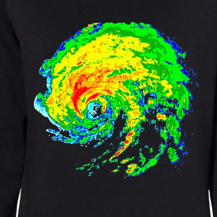 Meteorologist Storm Chasing Weather Radar Image Womens California Wash Sweatshirt