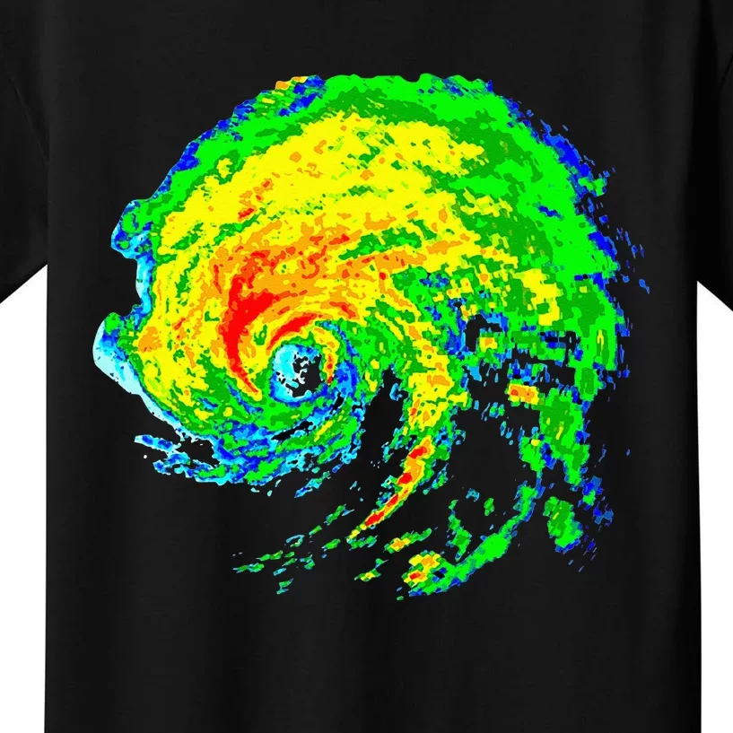 Meteorologist Storm Chasing Weather Radar Image Kids T-Shirt