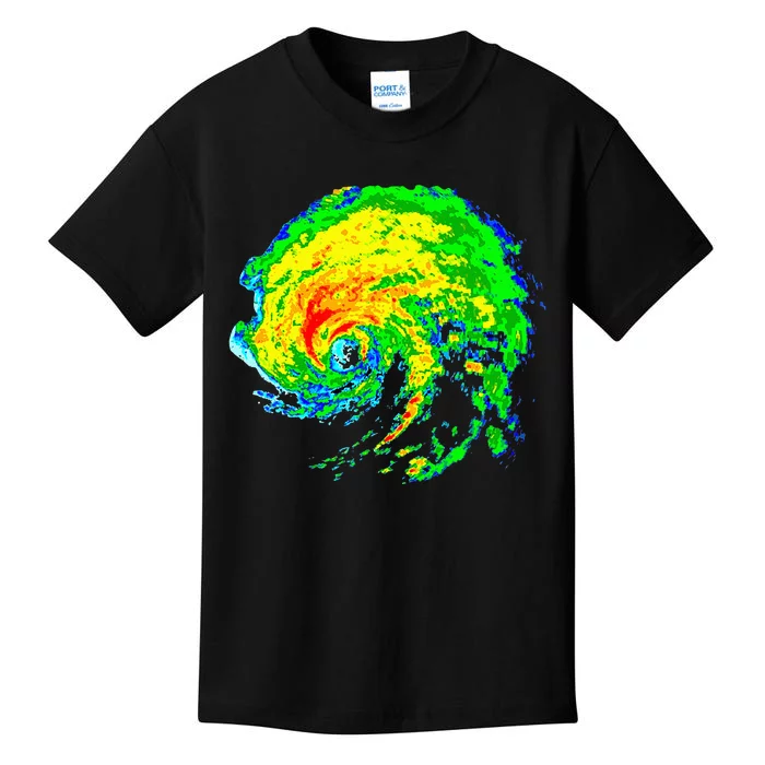 Meteorologist Storm Chasing Weather Radar Image Kids T-Shirt