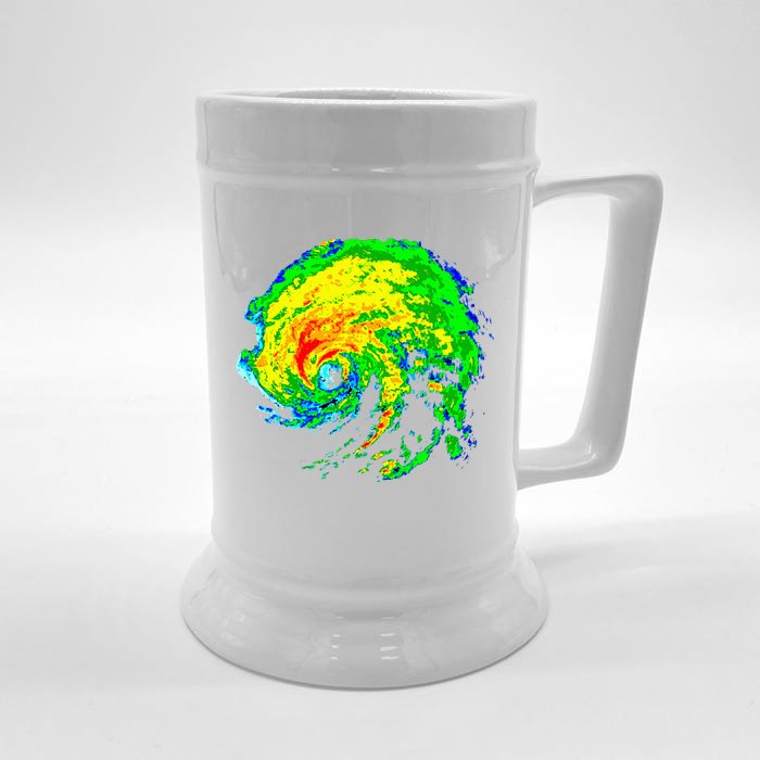 Meteorologist Storm Chasing Weather Radar Image Front & Back Beer Stein