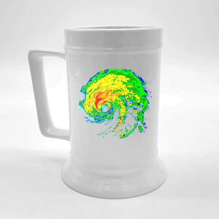 Meteorologist Storm Chasing Weather Radar Image Front & Back Beer Stein