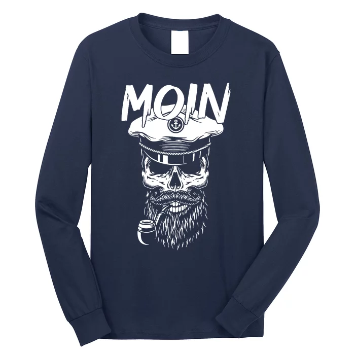 Moin Skull Captain Long Sleeve Shirt