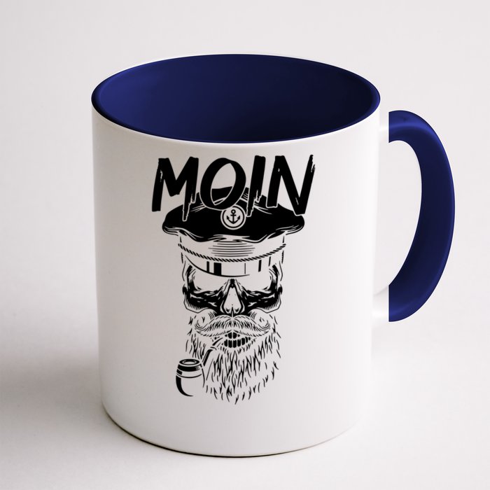 Moin Skull Captain Front & Back Coffee Mug