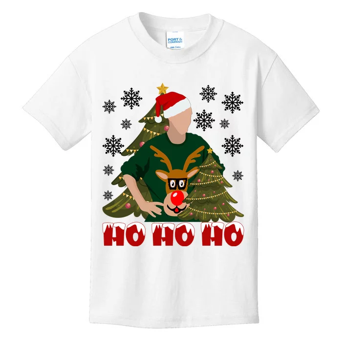 Matthew Santa Claus Christmas Rip Friends Kids T-Shirt