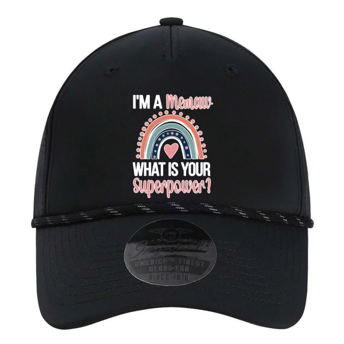 Memaw Superpower Cute Memaw Grandmother Appreciation Gift Performance The Dyno Cap