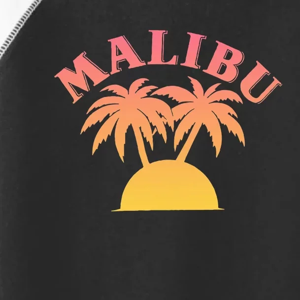 Malibu Sunset California Aesthetic Design Classic Toddler Fine Jersey T-Shirt