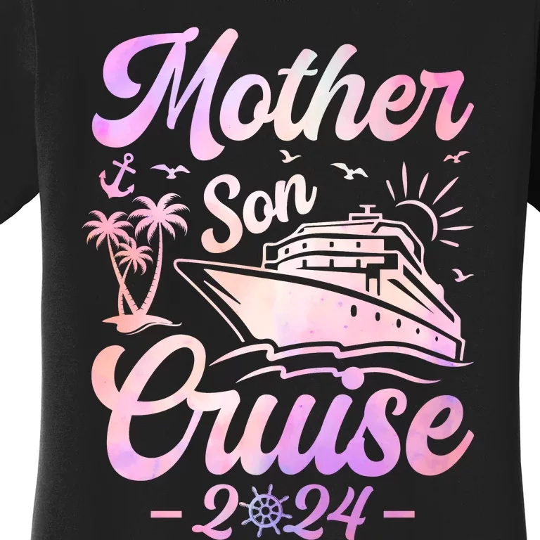 Mother Son Cruise 2024 Celebration Women's T-Shirt