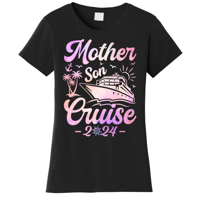 Mother Son Cruise 2024 Celebration Women's T-Shirt