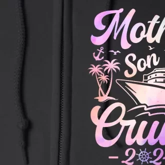 Mother Son Cruise 2024 Celebration Full Zip Hoodie