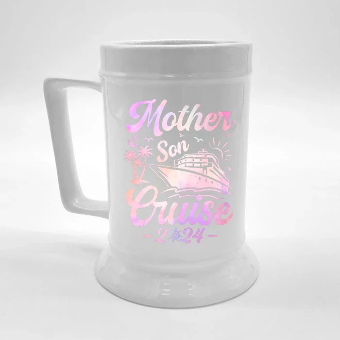 Mother Son Cruise 2024 Celebration Front & Back Beer Stein