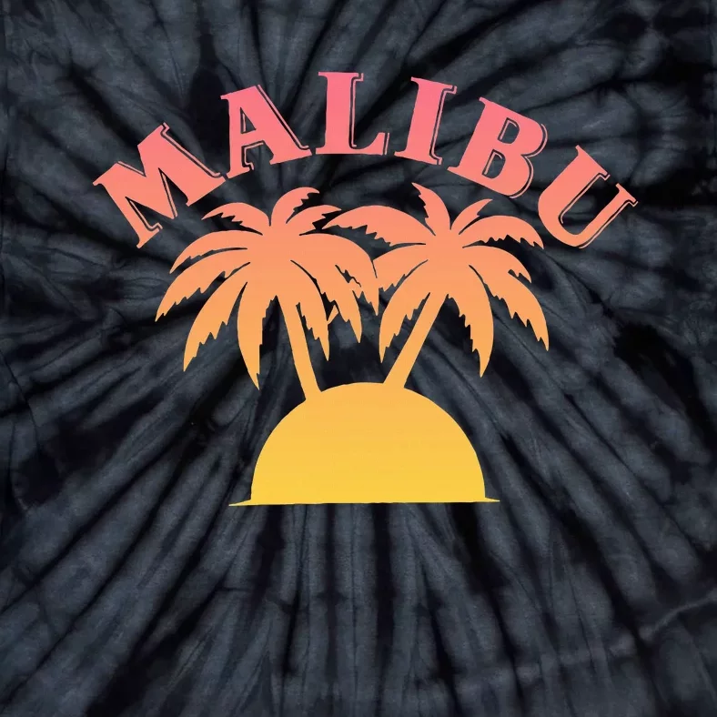 Malibu Sunset California Tie-Dye T-Shirt